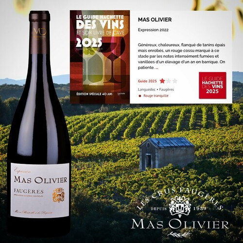 Trois cuvées récompensées au Guide Hachette des Vins 2025