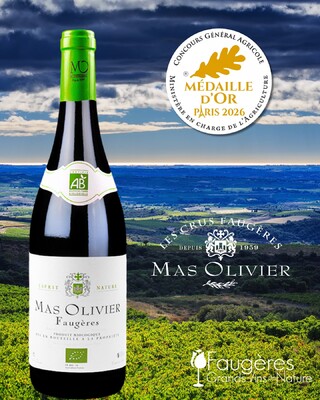 Médaille OR au Concours Général Agricole Paris 2026