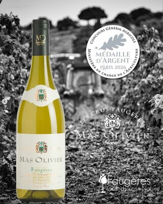 Médaille d'Argent au Concours Général Agrciole Paris 2026